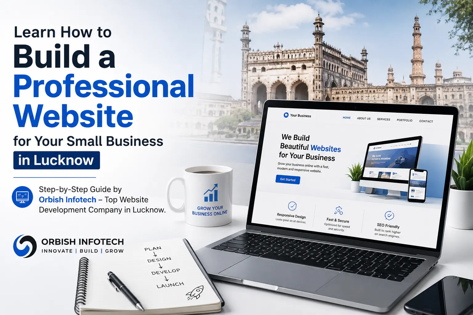 How to Build a Website for Small Business in Lucknow