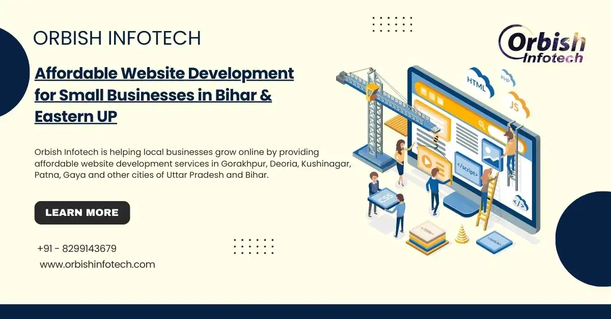 Affordable Website Development for Small Businesses in Bihar & Eastern UP – Get Up to 25% Discount
